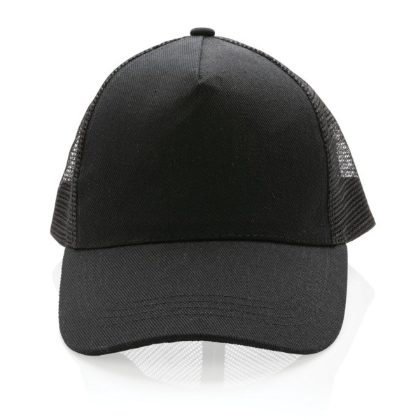 Casquette de routier 5 panneaux coton recyclé Impact AWARE™ - BCM Goodies