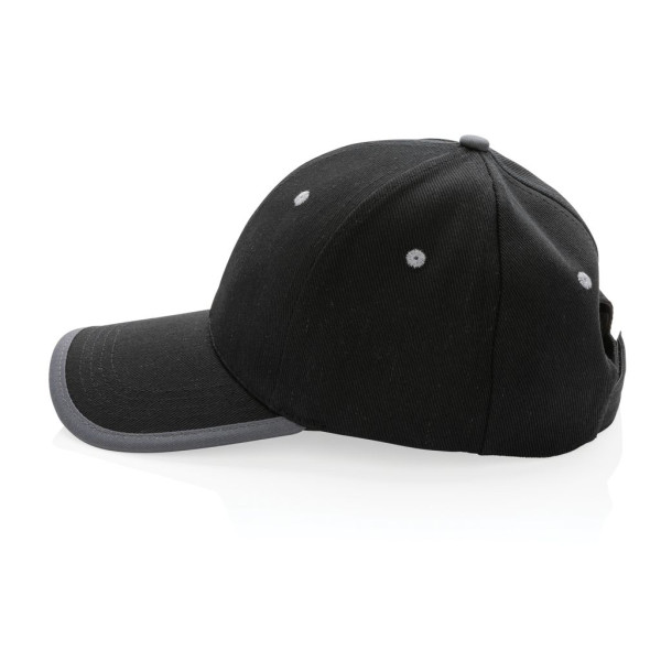 Casquette contraste 6 panneaux coton recyclé Impact AWARE™ - BCM Goodies