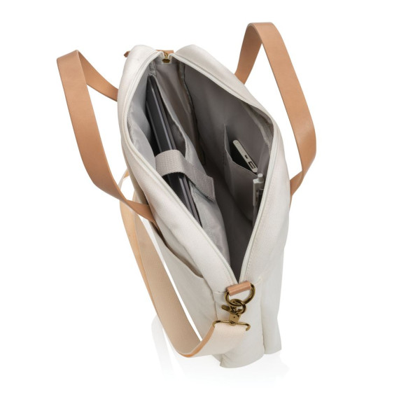 Sac ordinateur Impact AWARE™ en toile recyclée - BCM Goodies