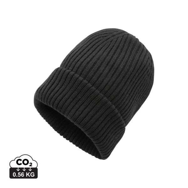 Bonnet double épaisseur Impact AWARE™ Polylana® - Accessoire chaud et écologique - BCM Goodies