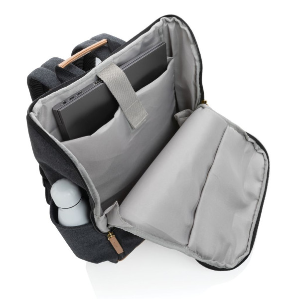 Sac à dos ordinateur Impact AWARE™ en toile 16oz recyclé - Accessoire éco-responsable pour entreprise - BCM Goodies