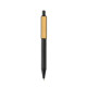 Stylo en ABS recyclé GRS avec clip en bambou - Stylo écologique pour entreprise | BCM Goodies