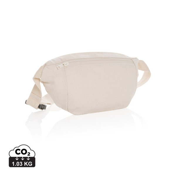 Sac banane en toile recyclée et non teintée Impact AWARE™ - Accessoire respectueux de l'environnement | BCM Goodies