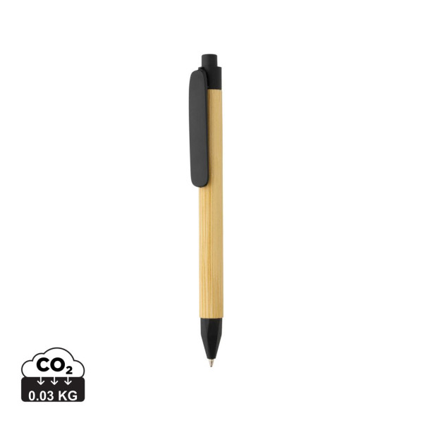 Stylo écriture responsable avec baril en papier recyclé - BCM Goodies