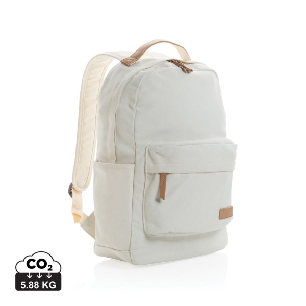 Sac à dos Impact AWARE™ en toile 16oz recyclé - Accessoire écologique pour événements d'entreprise