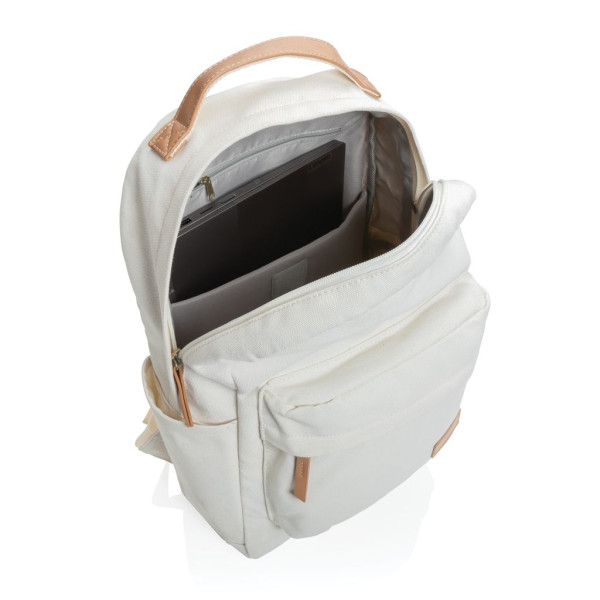 Sac à dos Impact AWARE™ en toile 16oz recyclé - Accessoire écologique pour événements d'entreprise