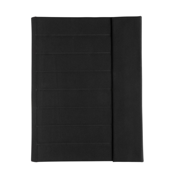 Conférencier A4 avec fermeture magnétique Impact Aware™ en polyester recyclé - BCM Goodies
