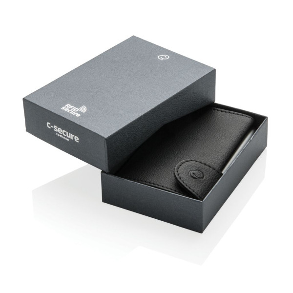 Porte-cartes anti RFID C-Secure en aluminium pour 7 cartes - BCM Goodies