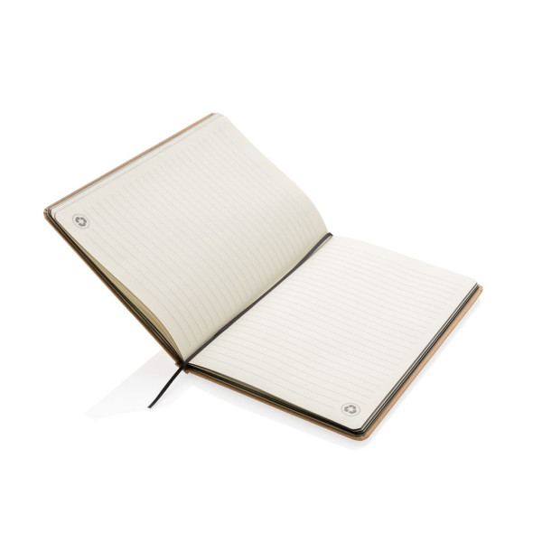 Carnet kraft A5 personnalisable - Carnet écologique pour notes et dessins | BCM Goodies