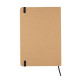 Carnet kraft A5 personnalisable - Carnet écologique pour notes et dessins | BCM Goodies