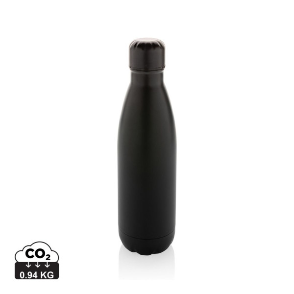 Bouteille d'eau en acier inox recyclé certifié RCS Eureka - 500 ml - Légère et pratique - Respectueuse de l'environnem