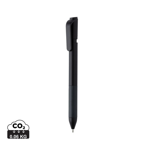 Stylo TwistLock en ABS recyclé certifié GRS - Stylo-bille innovant pour une utilisation quotidienne eco-friendly