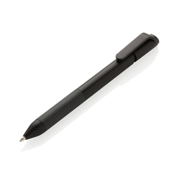 Stylo TwistLock en ABS recyclé certifié GRS - Stylo-bille innovant pour une utilisation quotidienne eco-friendly