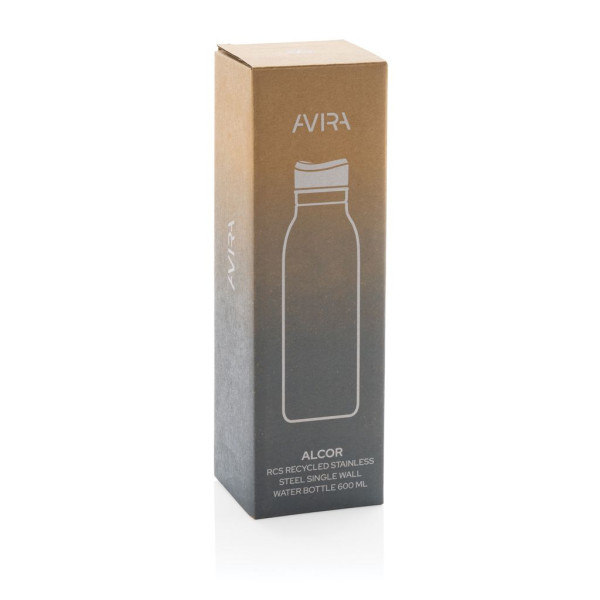 Bouteille d'eau 600ml en acier Avira Alcor RCS - Accessoire durable et respectueux de l'environnement | BCM Goodies