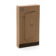 Powerbank 5000mAh avec induction 5W en plastique recyclé RCS Personnalisable | BCM Goodies