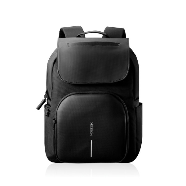Sac à dos souple XD Design en RPET 1200D et PU texturé - AWARE™ - 16 pouces - Anti-RFID