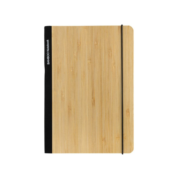 Carnet de notes A5 en bambou Scribe Personnalisable | BCM Goodies