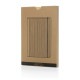 Carnet de notes A5 en bambou Scribe Personnalisable | BCM Goodies