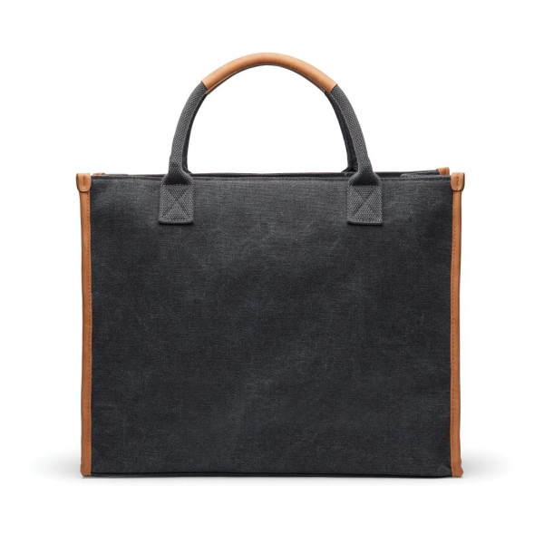 Sacoche ordinateur en toile recyclée RCS Bosler de VINGA - Accessoire professionnel durable et pratique