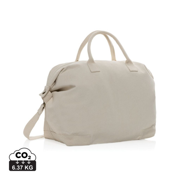 Sac week-end en toile recyclée 500 g/m² AWARE™ Kezar - Accessoire idéal pour voyageurs éco-responsables