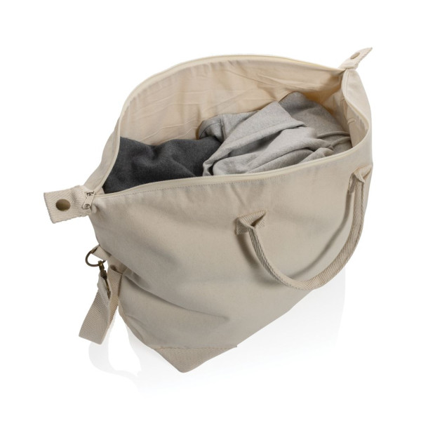 Sac week-end en toile recyclée 500 g/m² AWARE™ Kezar - Accessoire idéal pour voyageurs éco-responsables