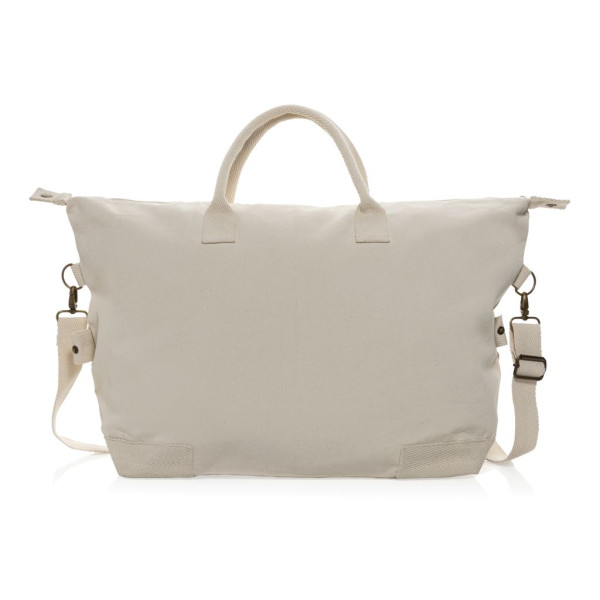 Sac week-end en toile recyclée 500 g/m² AWARE™ Kezar - Accessoire idéal pour voyageurs éco-responsables
