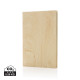 Cahier A5 imprimé bois Kavana - Carnet rigide en bois pour notes et dessins - Idéal pour étudiants et professionnels - Cadeau pa
