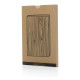 Cahier A5 imprimé bois Kavana - Carnet rigide en bois pour notes et dessins - Idéal pour étudiants et professionnels - Cadeau pa