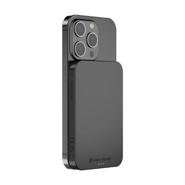 Powerbank 5000mAh en plastique/alu RCS UrbanVitamin Richmond - Recharge rapide 15W pour iPhone 12 et téléphones Android - Access