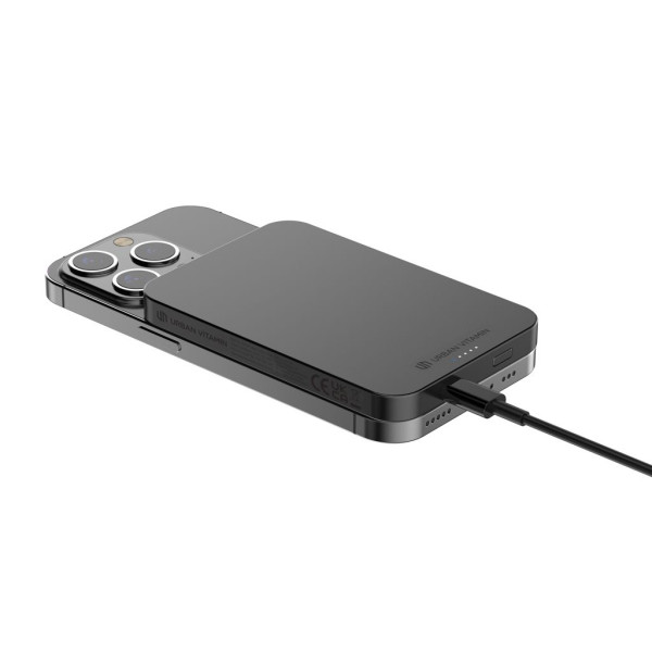 Powerbank 5000mAh en plastique/alu RCS UrbanVitamin Richmond - Recharge rapide 15W pour iPhone 12 et téléphones Android - Access