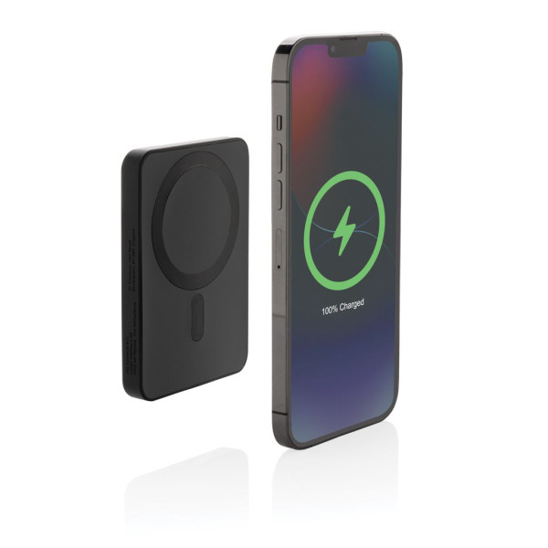 Powerbank magnétique 5000mAh en plastique RCS Magnetix pour recharger vos appareils électroniques - BCM Goodies