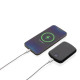 Powerbank magnétique 5000mAh en plastique RCS MagBoost - Batterie de secours pour appareils électroniques - Personnalisable B2B