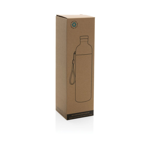 Bouteille d'eau étanche 600ml en rPET RCS Impact - Accessoire éco-responsable pour entreprise