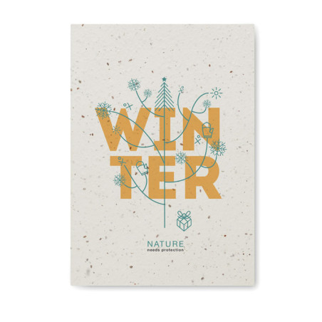 Carnet A5 couv. papier semence SEED BOOK Personnalisable | BCM Goodies - 5