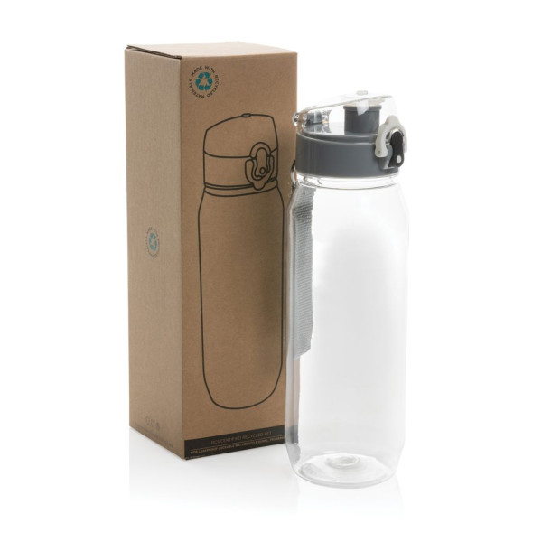 Bouteille d'eau étanche 800ml en PET recyclé RCS Yide - BCM Goodies