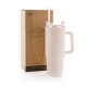 Mug 900ml avec poignée en plastique recyclé RCS Tana Personnalisable | BCM Goodies