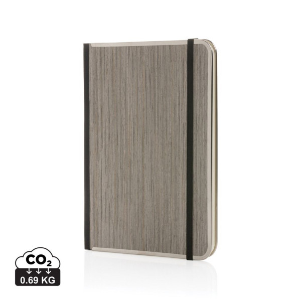 Carnet de notes Treeline A5 en bois FSC - BCM Goodies