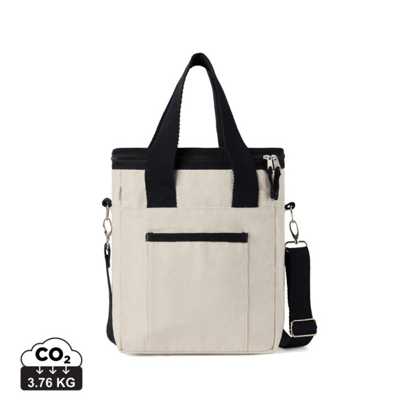 Sac isotherme en toile recyclée AWARE™ Volonne - Idéal pour pique-niques et courses - VINGA