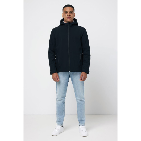 Veste homme soft shell en polyester recyclé Iqoniq Makalu - Veste fonctionnelle et respectueuse de l'environnement | BCM Go