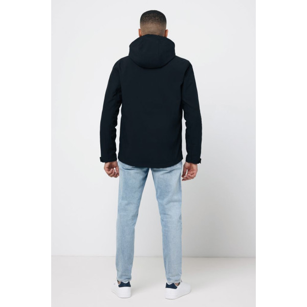 Veste homme soft shell en polyester recyclé Iqoniq Makalu - Veste fonctionnelle et respectueuse de l'environnement | BCM Go