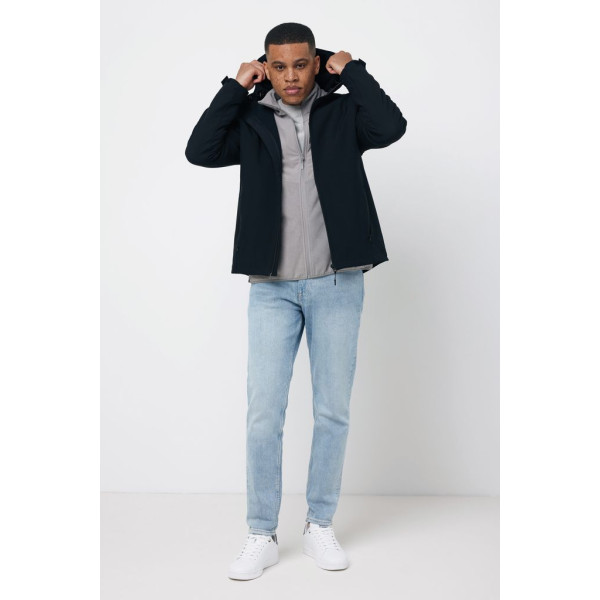 Veste homme soft shell en polyester recyclé Iqoniq Makalu - Veste fonctionnelle et respectueuse de l'environnement | BCM Go