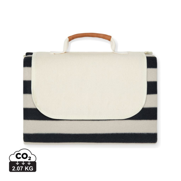 Couverture de pique-nique VINGA Petite en rPET GRS Alba pour entreprise - BCM Goodies