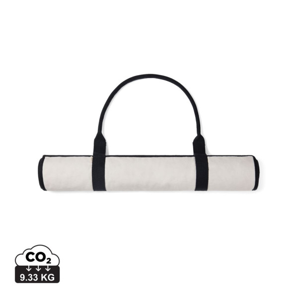 Tapis de plage en toile recyclée AWARE™ Volonne de VINGA - Tapis de plage respectueux de l'environnement pour un style et u