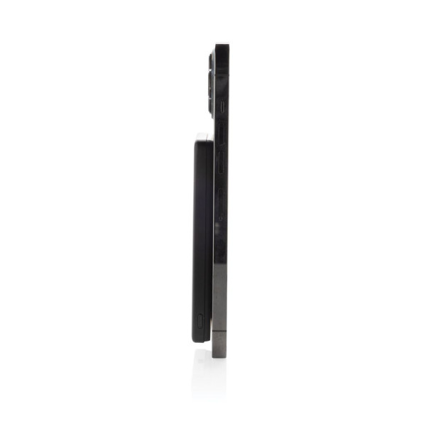 Powerbank 5000mAh et 5W en aluminium recyclé RCS Orion - Batterie de secours durable pour entreprise