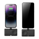 Powerbank 20W PD en plastique RCS Urban Vitamin San Diego - Batterie de secours légère 5000mAh - Charge rapide iOS et type-C - G