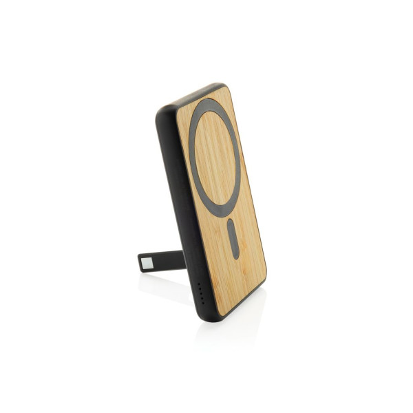 Powerbank 5000mAh et 5W en bambou et ABS RCS Zen - Batterie de secours écologique - BCM Goodies