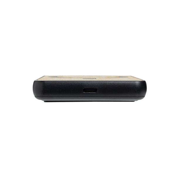Powerbank 5000mAh et 5W en bambou et ABS RCS Zen - Batterie de secours écologique - BCM Goodies
