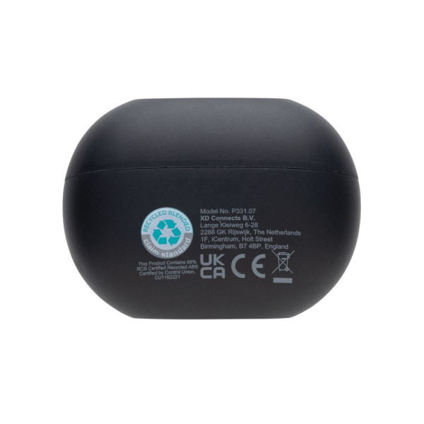 Ecouteurs hybrides ANC/ENC en plastique recyclé RCS Prolink Personnalisable | BCM Goodies