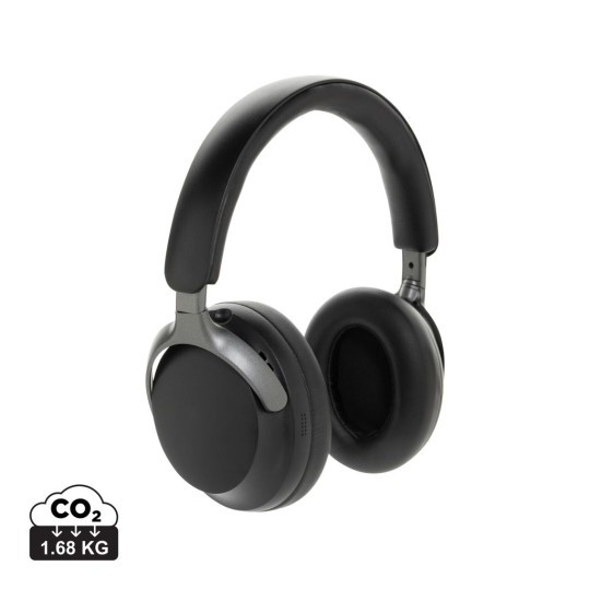 Casque ANC en plastique recyclé RCS Soundpro - Casque sans fil en plastique recyclé certifié, idéal pour les professionnels souc