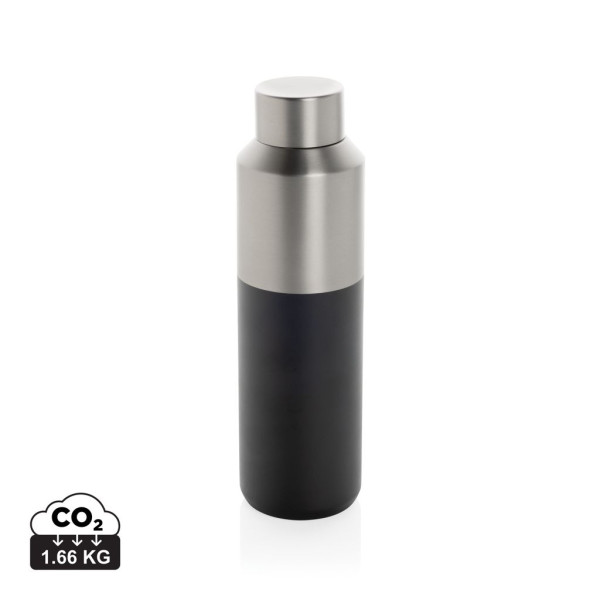 Bouteille d'eau 600ml en acier recyclé certifiée RCS Fluid - Produit écologique pour entreprise